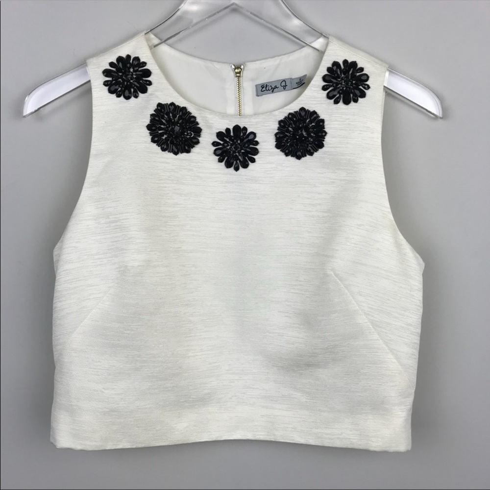 Eliza J crop Top Size 6